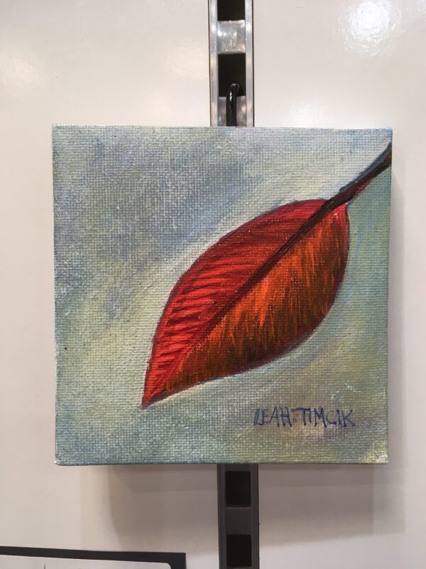 Timcik Art - Leah Timcik Leaf Me Alone