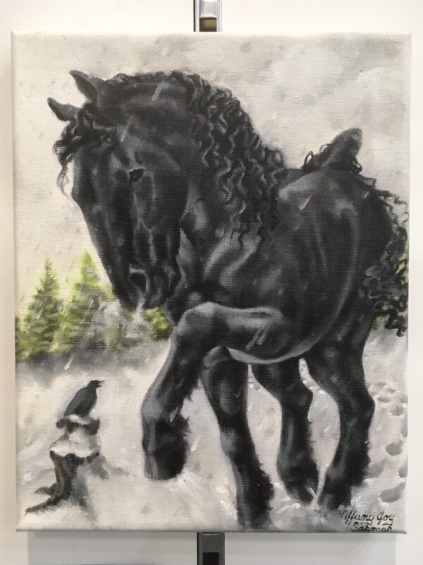 Sakmar Art - Tiffany Sakmar Steaming Cold