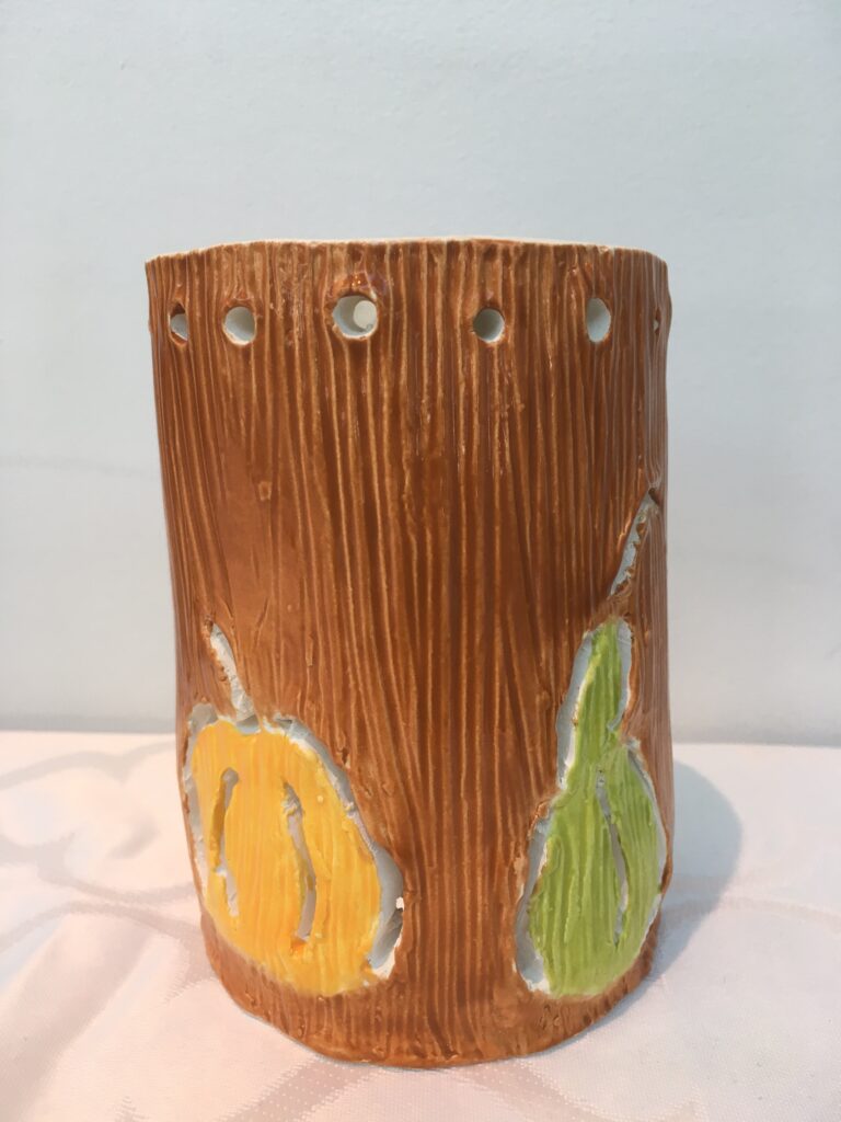 Yacko Art - Fall Tea Light Holder