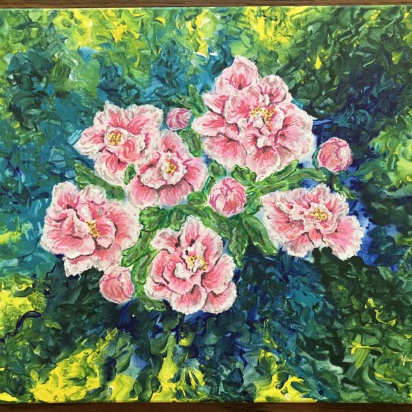 Yacko Art - Punch of Peonies